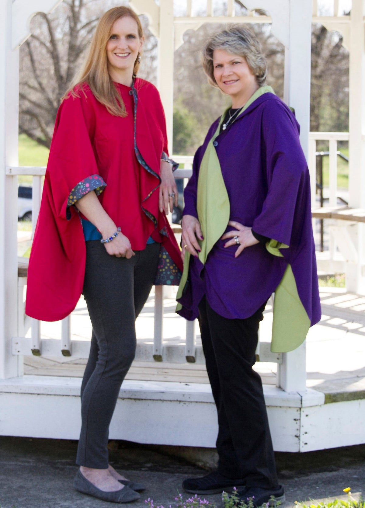 Jan & Lindsay launch RainCaper by Gazebo Green