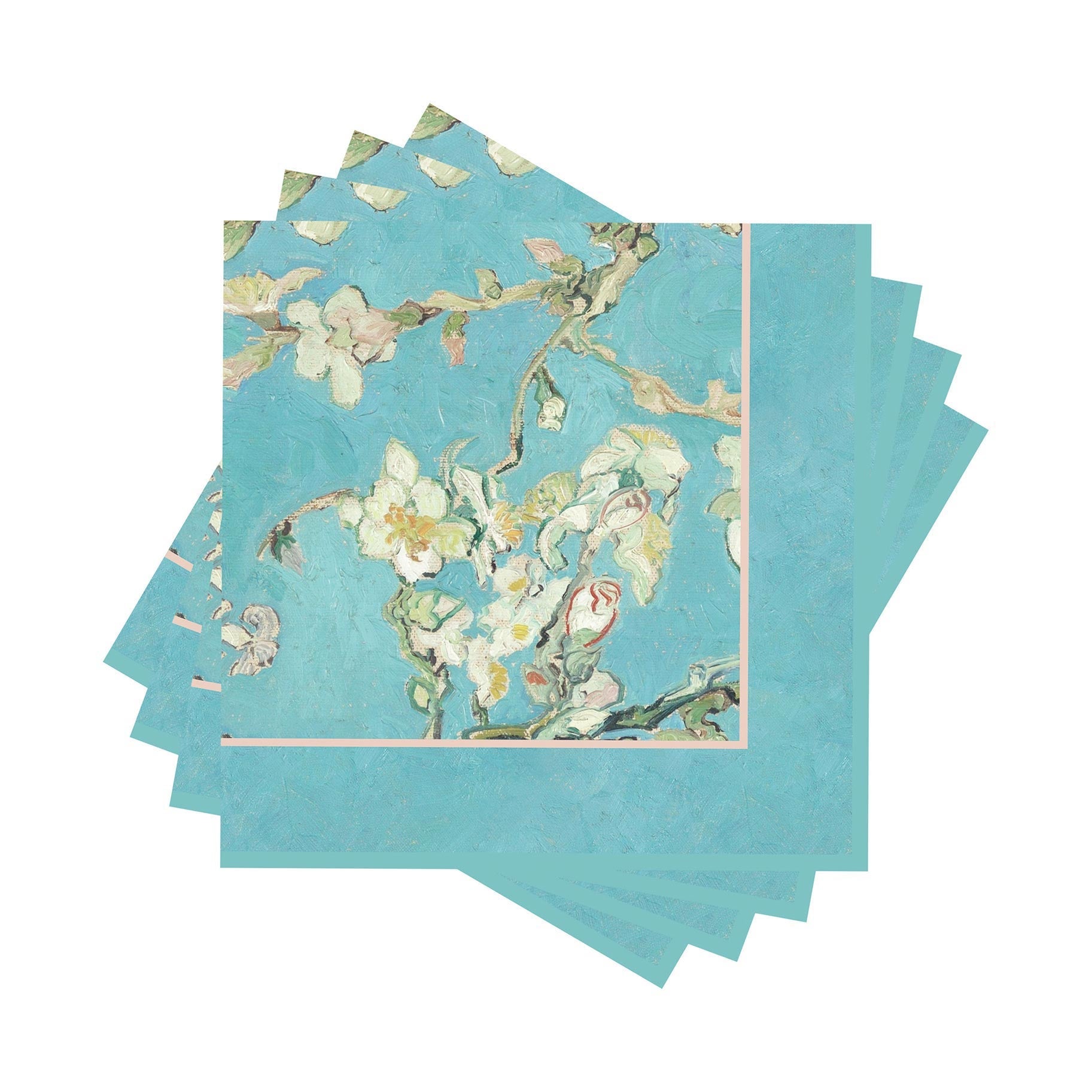 van Gogh Almond Blossom Beverage Cocktail Napkins - Pack of 20