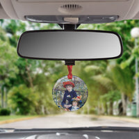 Renoir Two Sisters on the Terrace Porcelain Keepsake Ornament – Flat Ceramic, Gift-Ready