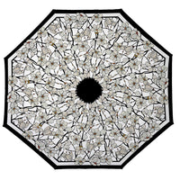 Tiffany Magnolia Travel Umbrella – Compact, One-Touch Open & Close