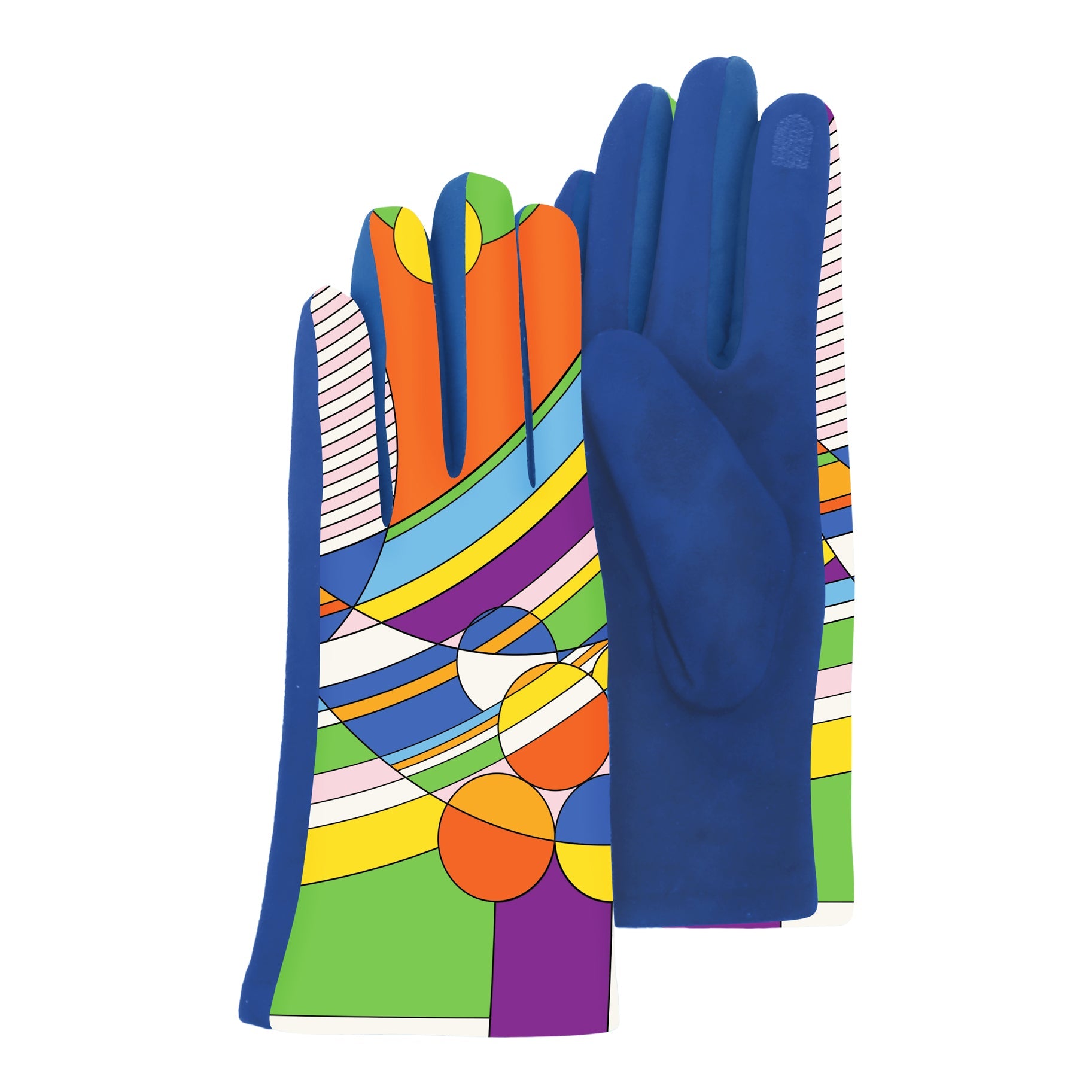 Frank Lloyd Wright March Balloons Womens Touch Screen Gloves - One Size Fits All