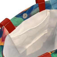 Franz Marc Stables Canvas Magazine Tote – Slim Vertical Tote Bag