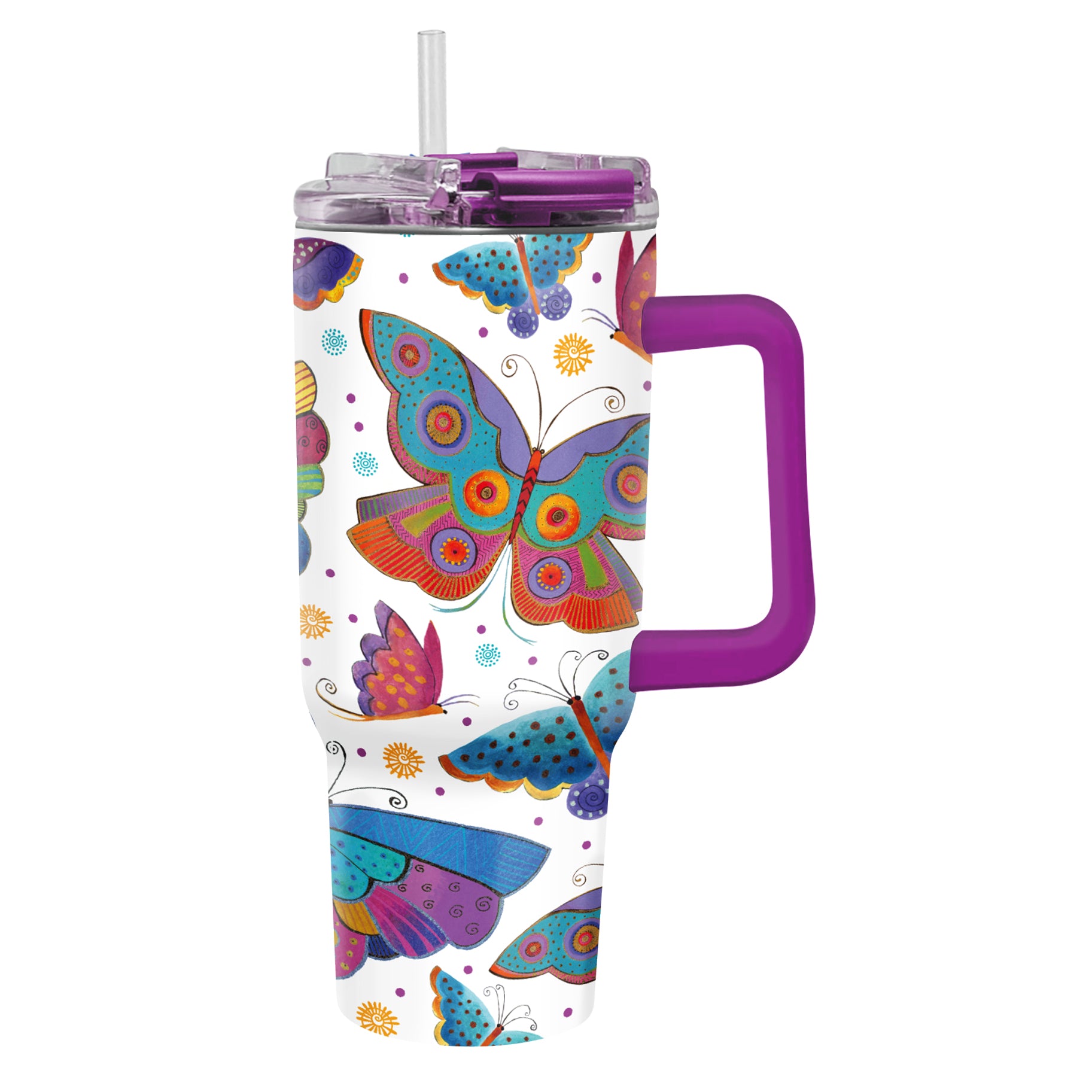 30 oz Tumbler - Laurel Burch "Mariposas"