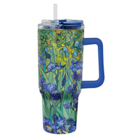 30 oz Tumbler - van Gogh "Irises"