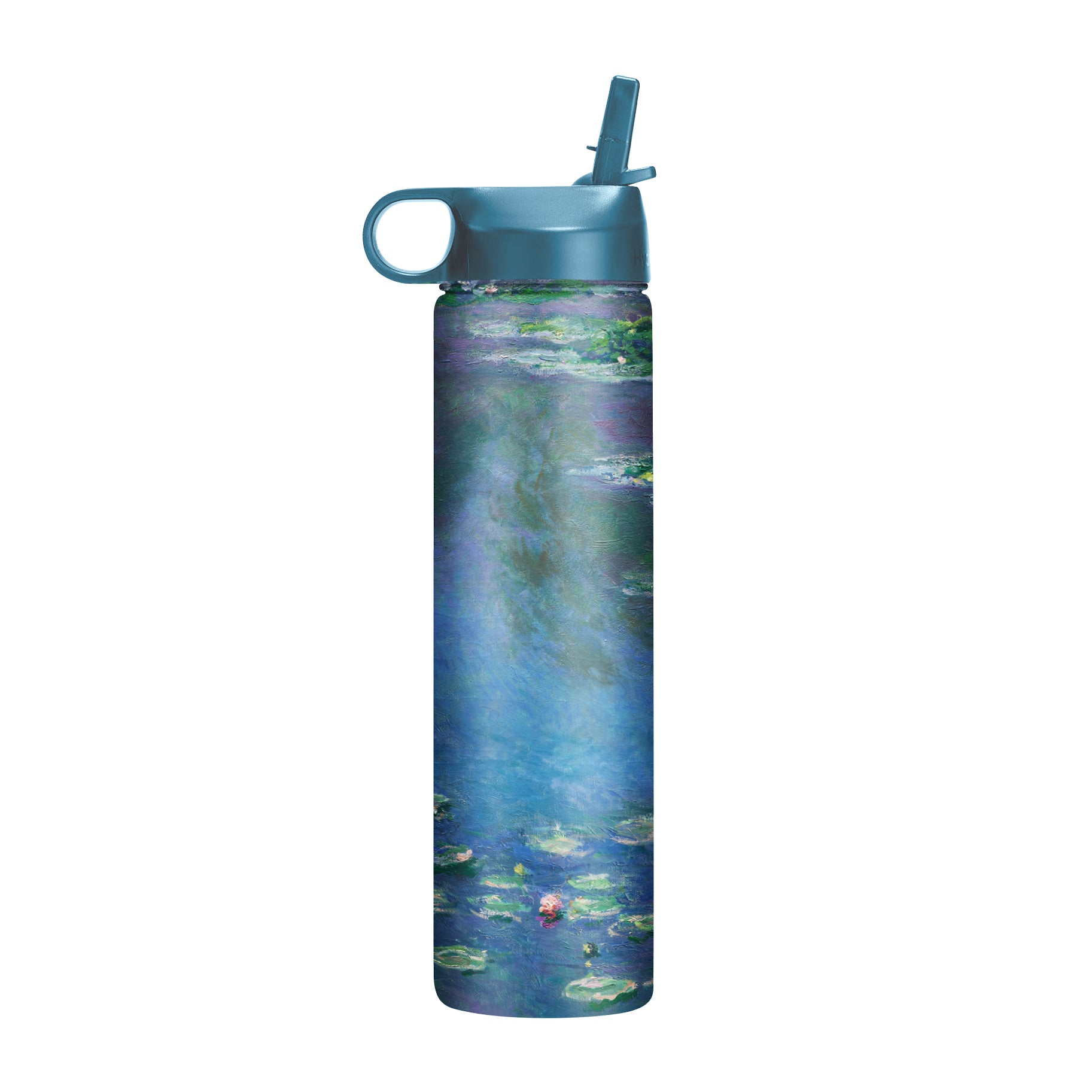 24 oz Water Bottle - Monet "Water Lilies"