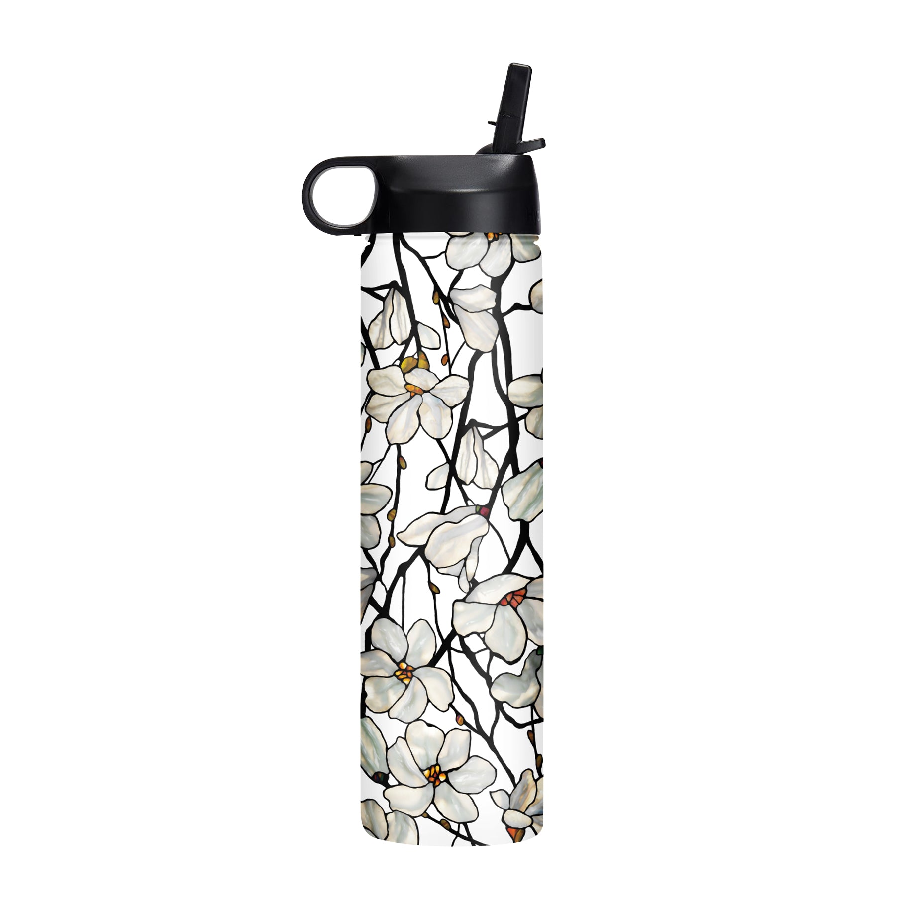 24 oz Water Bottle - Tiffany "Magnolia"