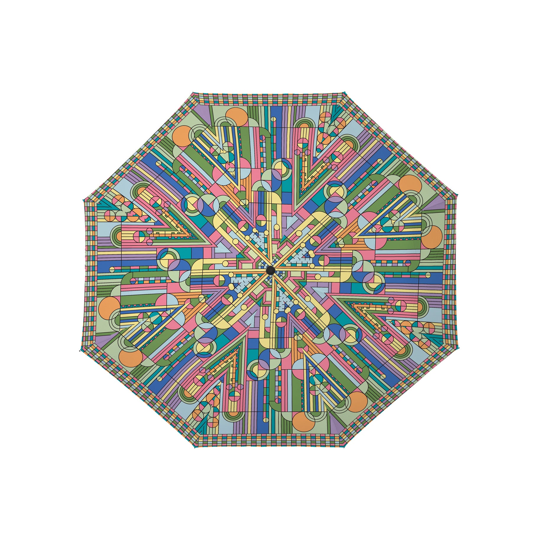 Frank Lloyd Wright Saguaro Forms Reverse Inverted Umbrella – Hands-Free, Windproof Design