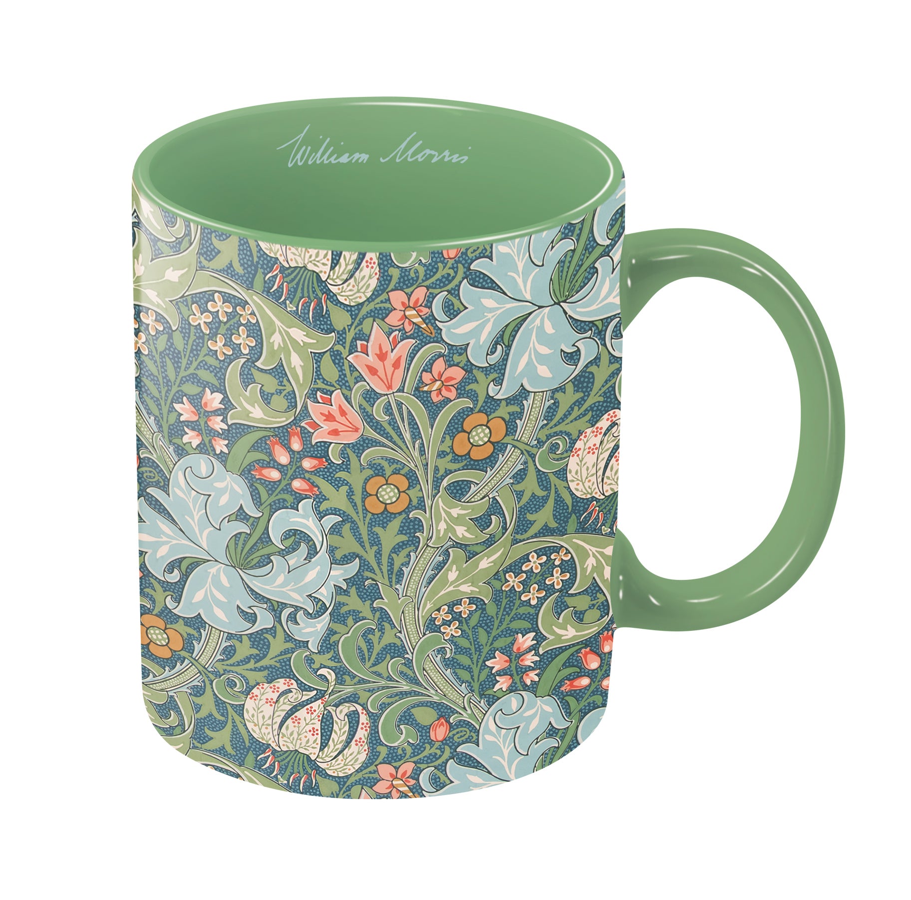 Tazza DUO Collezione William Morris - Crisantemo, 380 Ml, New Bone China, In Scatola Regalo