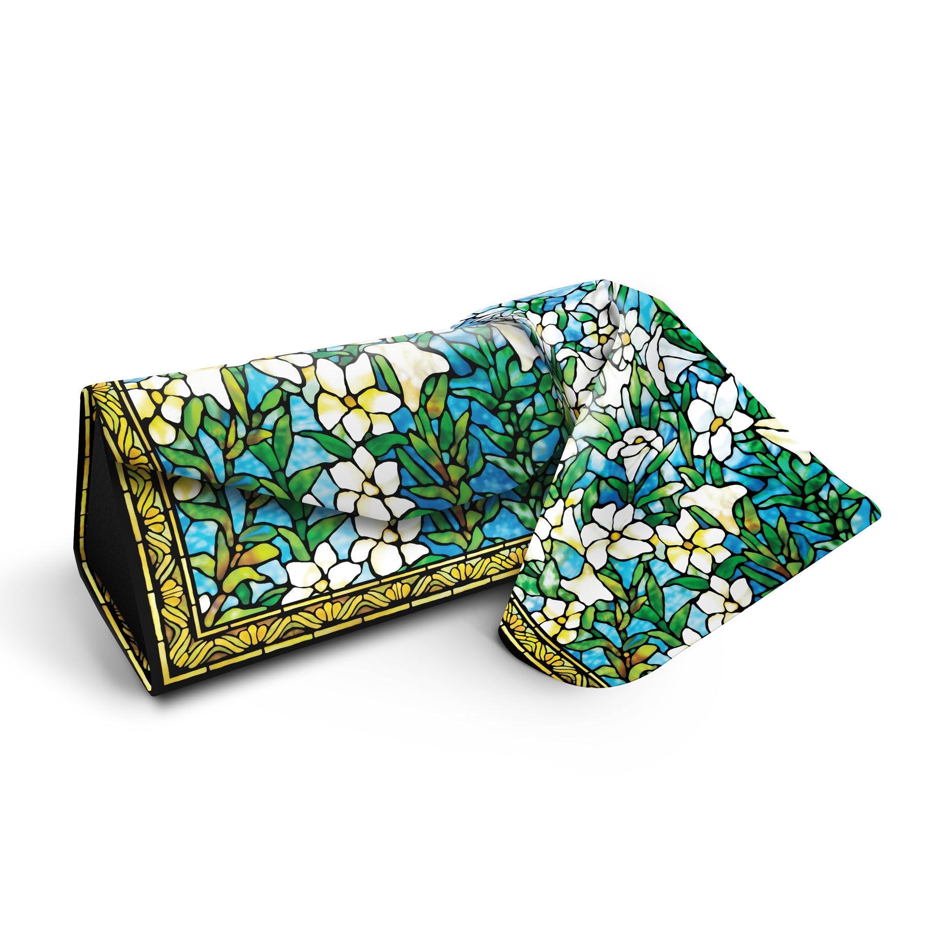 HUSSRITY Eyeglasses Case Tropical Dandelion Sunglasses Pouch Sof 並行輸入品 Original \u0026 stylish rigid glasses case - Pylones