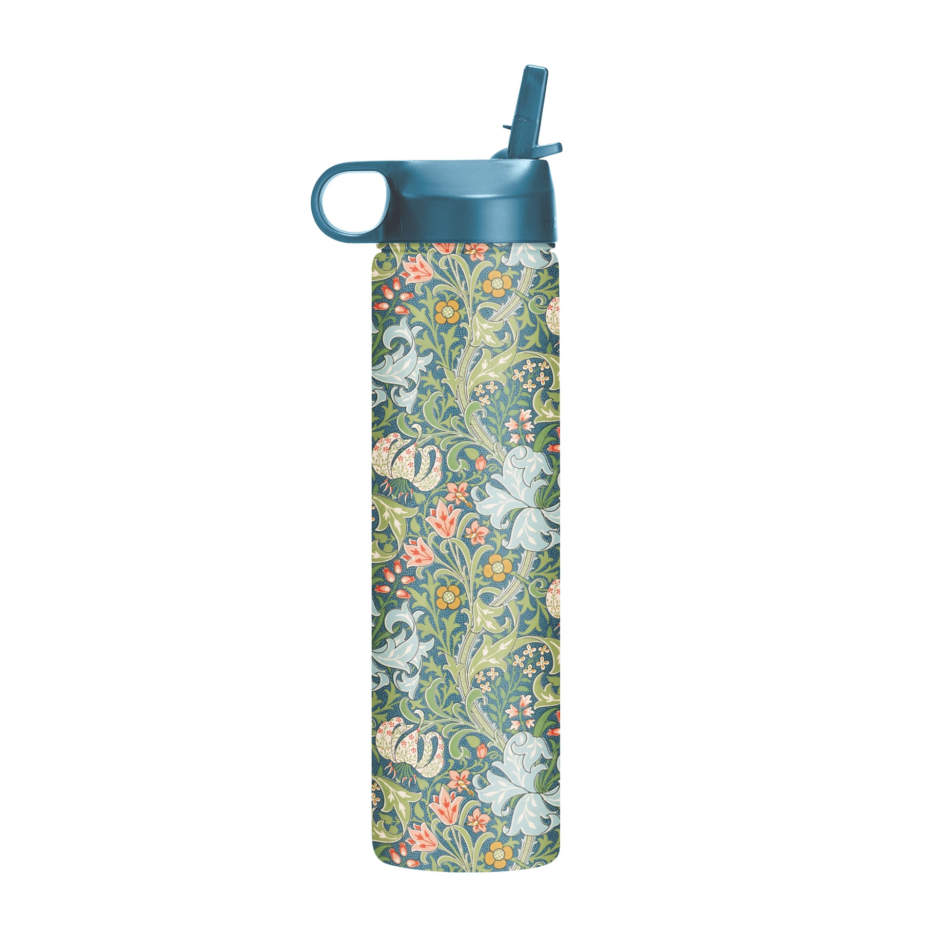24 oz Water Bottle - William Morris "Golden Lily"