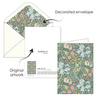 William Morris Favorites - Boxed Blank Note Cards – Set of 16 in a Keepsake Gift Box