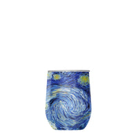 12 oz Stemless Wine Tumbler - van Gogh "Starry Night"