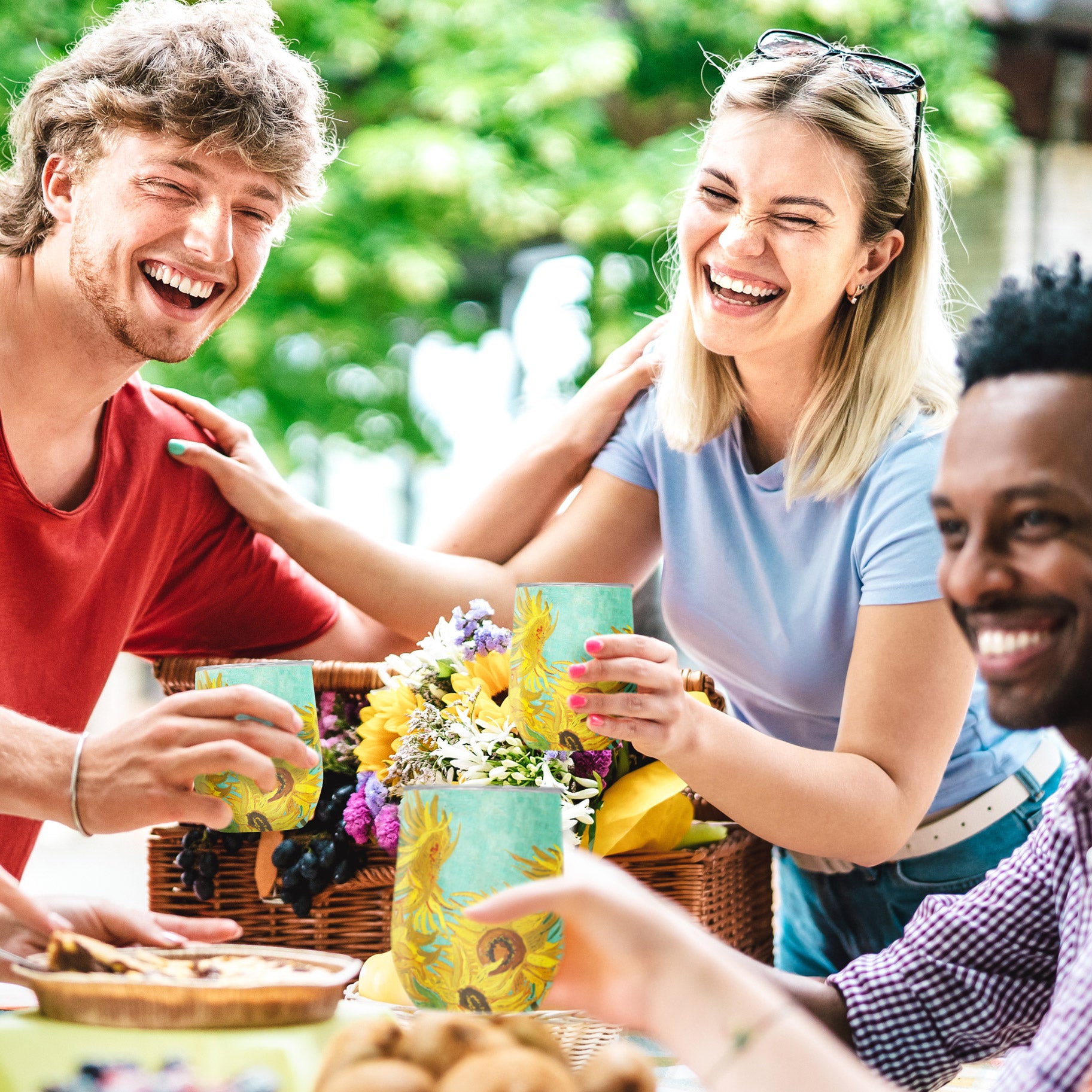 30 oz Tumbler - van Gogh "Sunflowers"