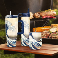 24 oz Water Bottle - Hokusai "The Great Wave"