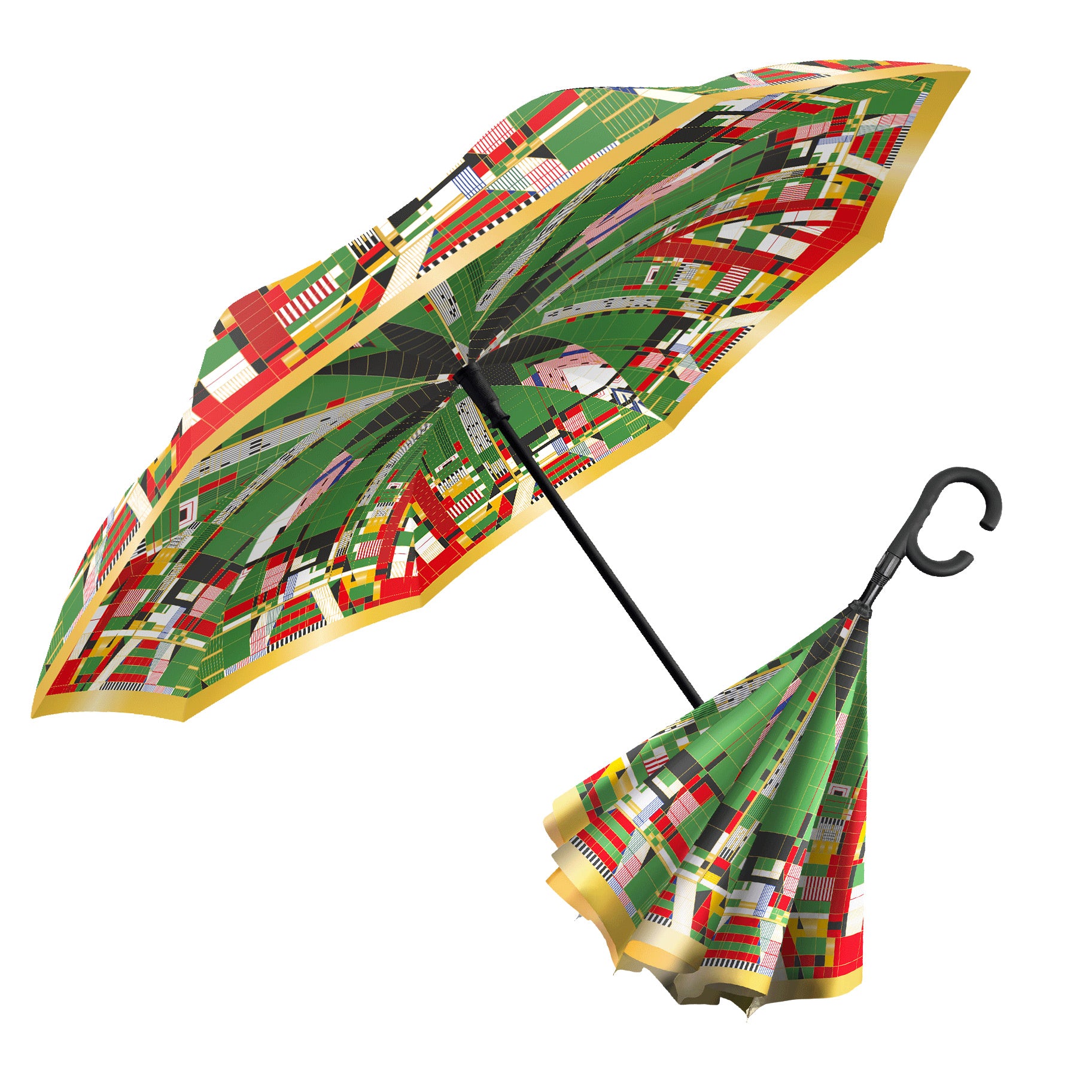 Frank Lloyd Wright Hillside Curtain Reverse Inverted Umbrella