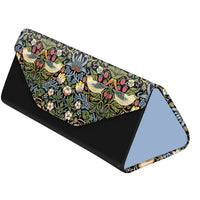 William Morris "Strawberry Thief" Folding Glasses Case – Compact & Protective
