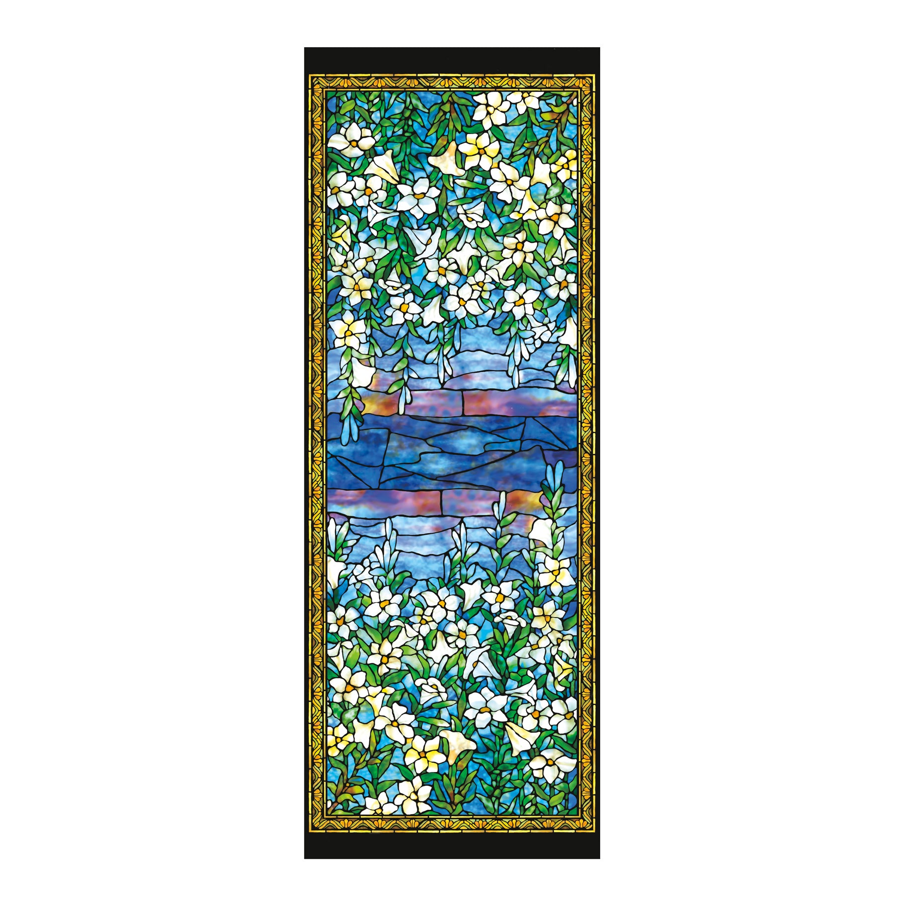 Tiffany Field of Lilies   Silk Blend Shawl – Lightweight Dressy Wrap for Women