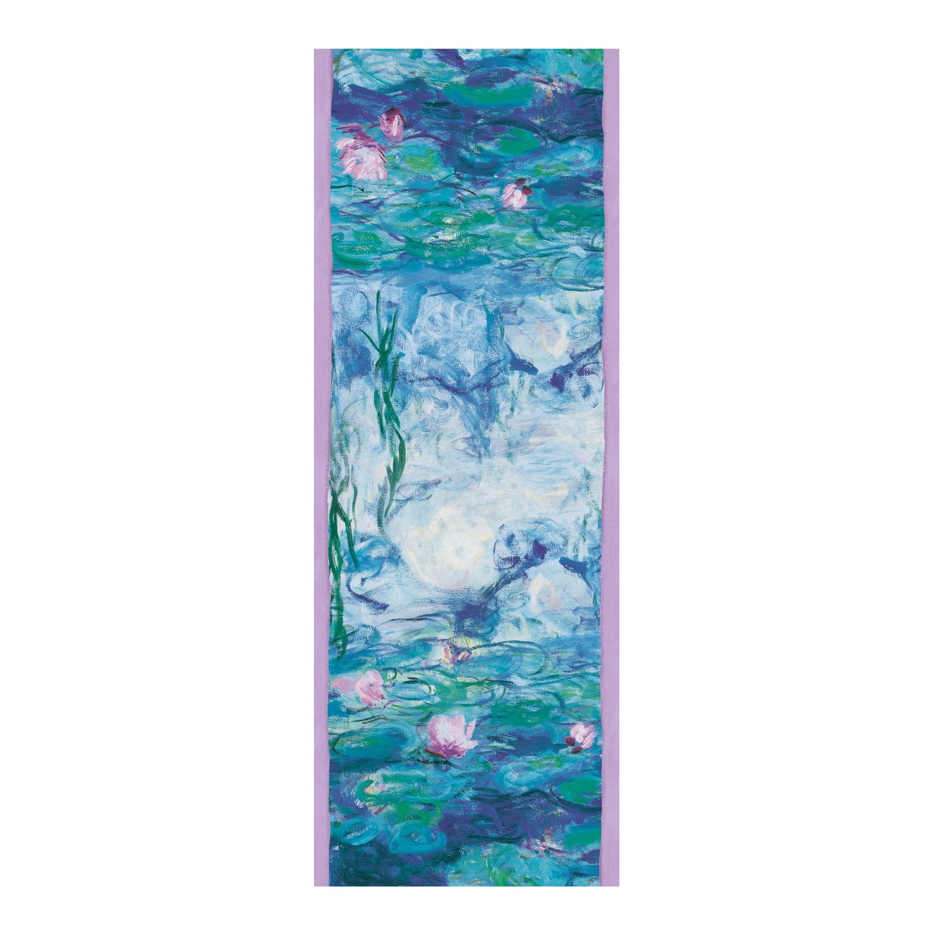 Monet Nympheas Silk Blend Shawl – Lightweight Dressy Wrap for Women
