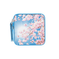 Cherry Blossoms Compact Retractable Tape Measure – Dual-Sided, 60"/150cm