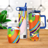 24 oz Water Bottle - Frank Lloyd Wright "March Balloons"