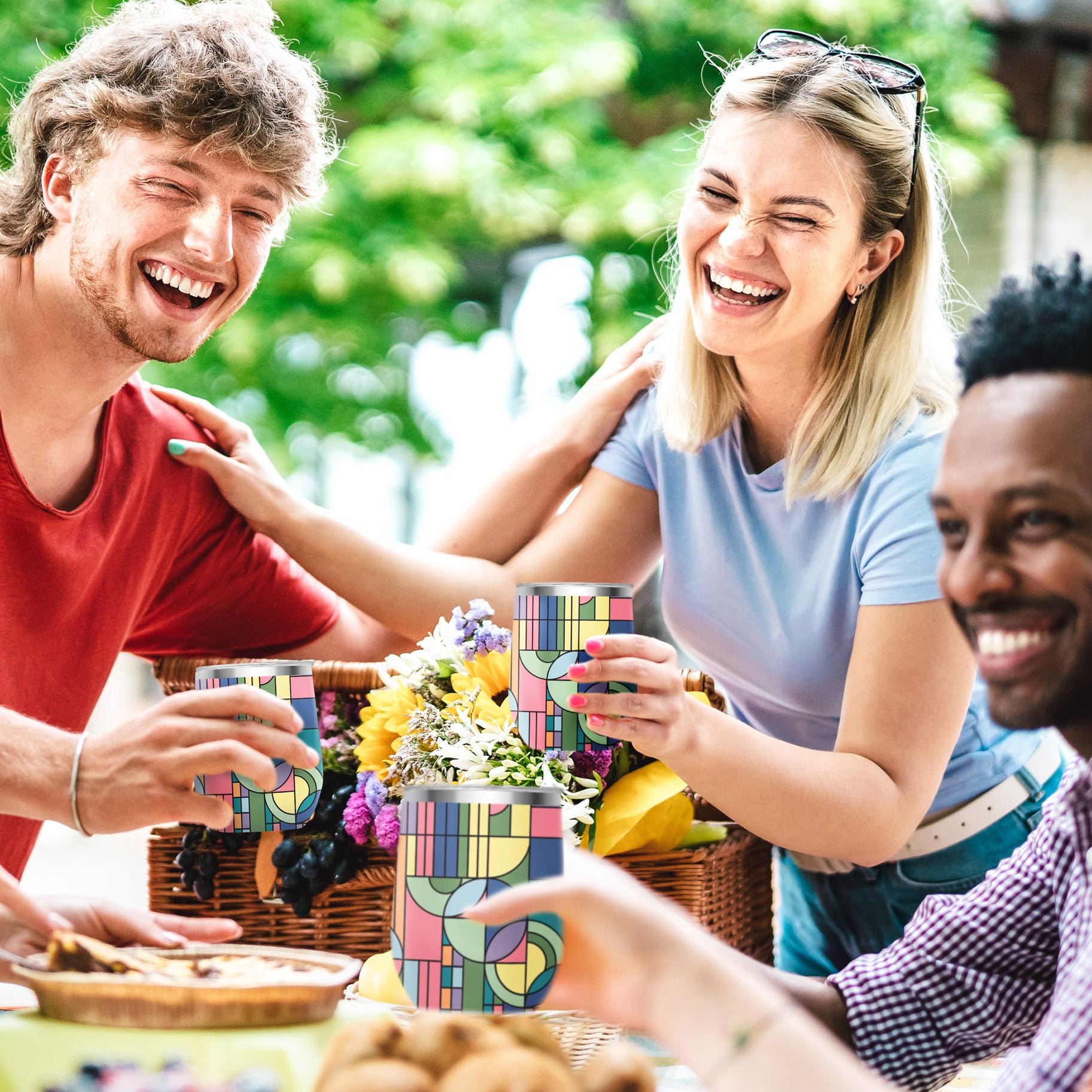 30 oz Tumbler - Frank Lloyd Wright "Saguaro Forms"