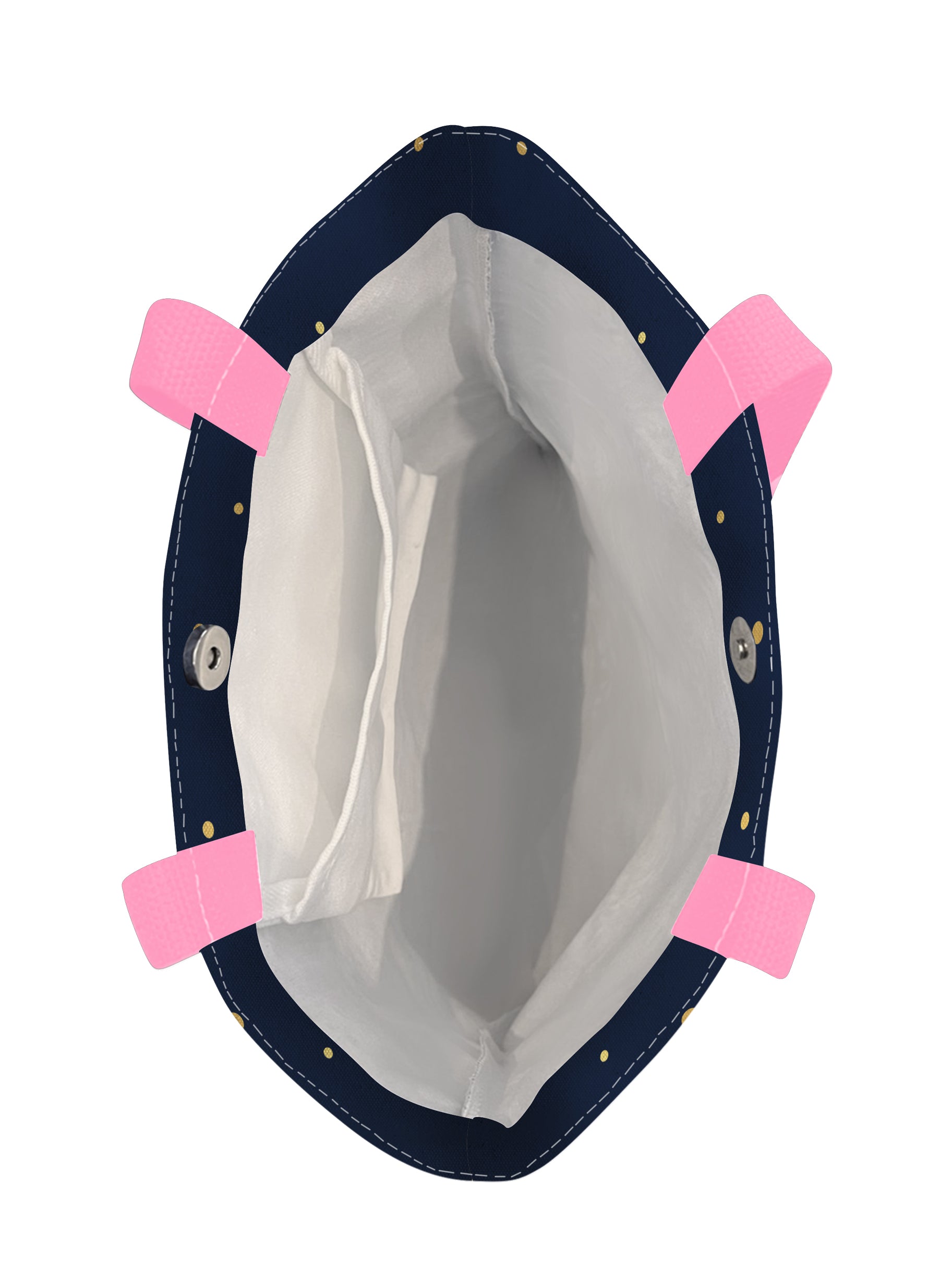 EttaVee Magnifique Canvas Magazine Tote – Slim Vertical Tote Bag