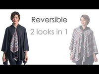 Black Gray Womens Rain Cape Video