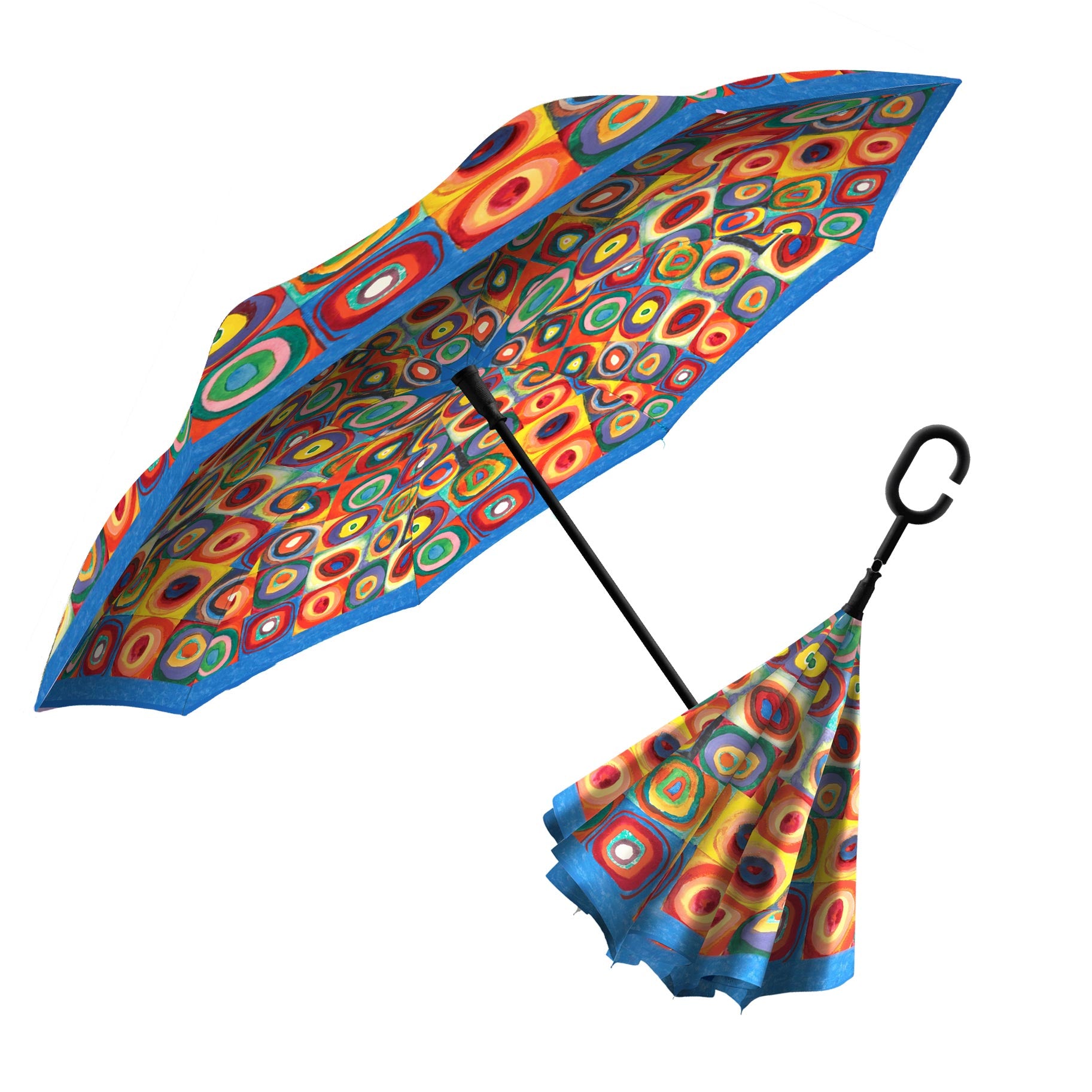 Kandinsky Circles Art Umbrella