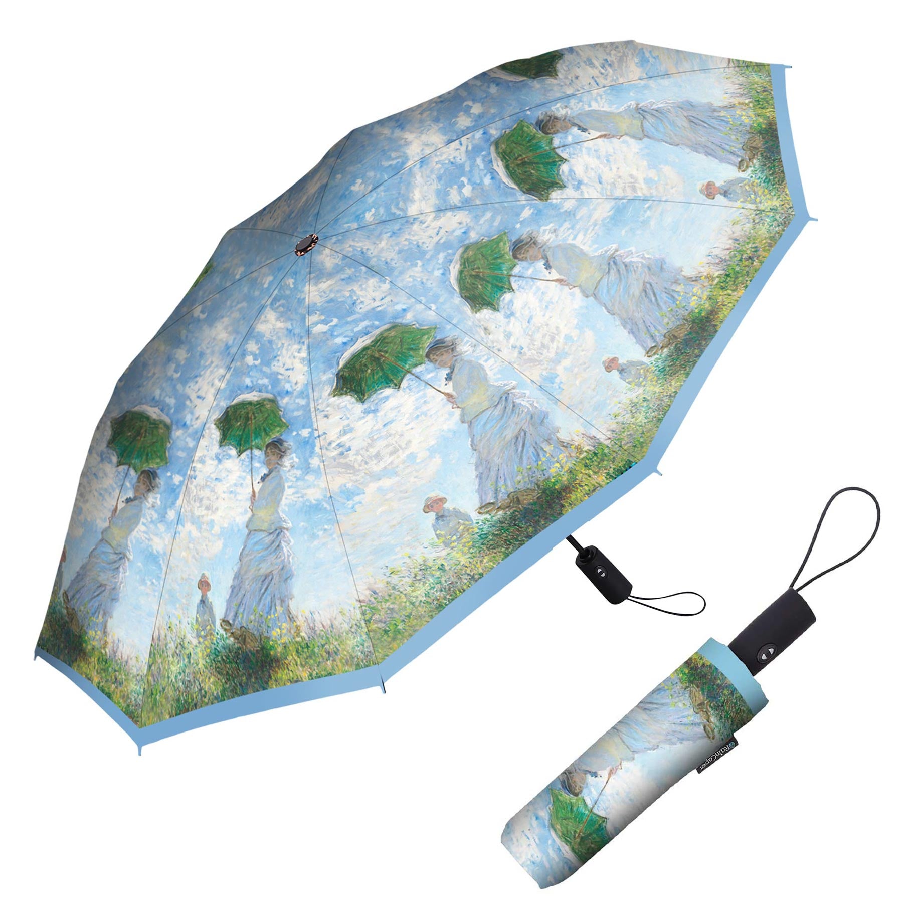 Monet Parasol Rain Umbrella