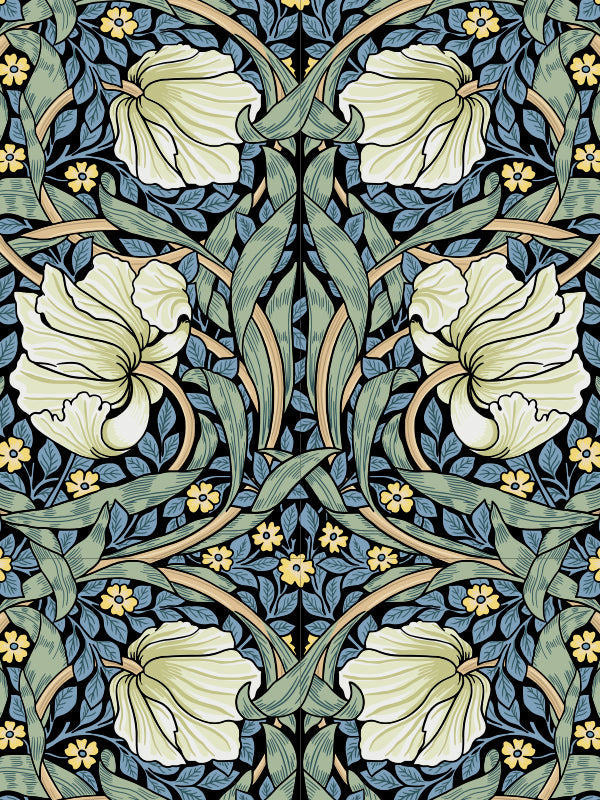 RainCaper William Morris Pimpernel art design