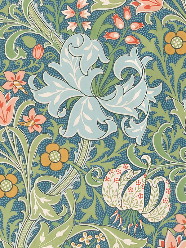 RainCaper William Morris Golden Lily art design