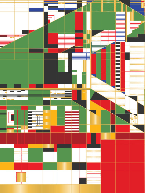 Frank Lloyd Wright Hillside Curtain Rain Capes, Umbrellas & Design Gifts