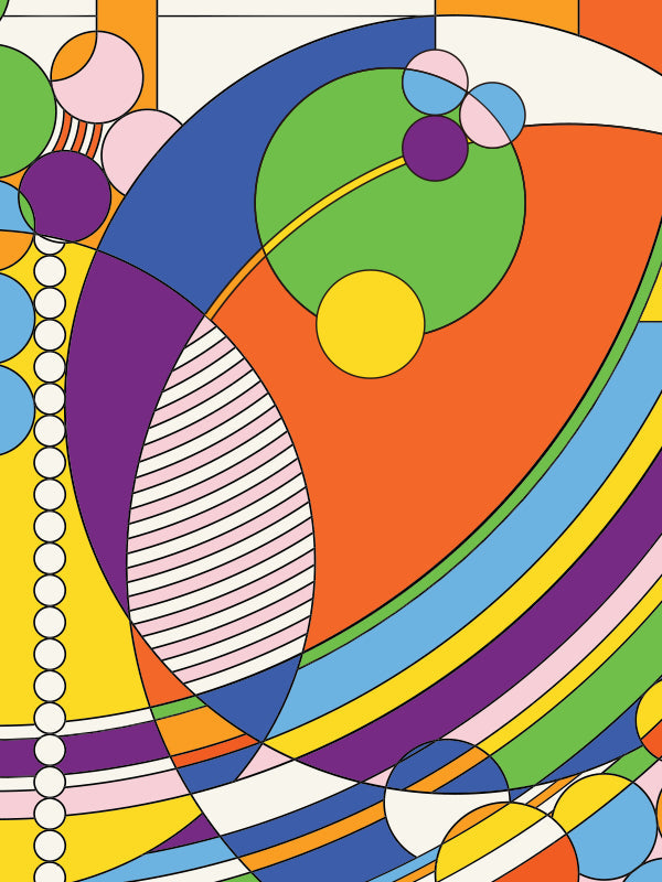 RainCaper Frank Lloyd Wright March Balloons art design