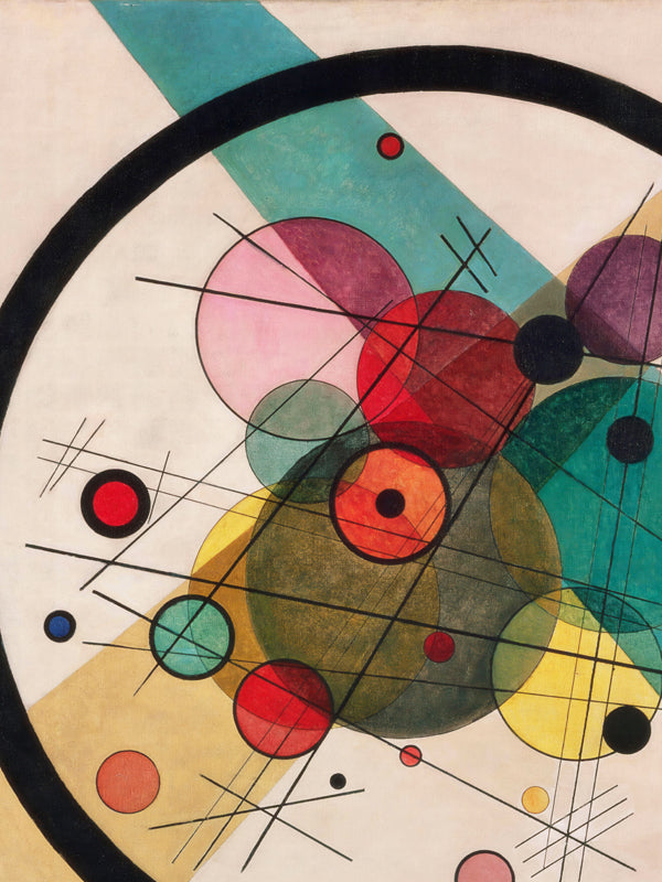 RainCaper Kandinsky Circles Within a Circle art design