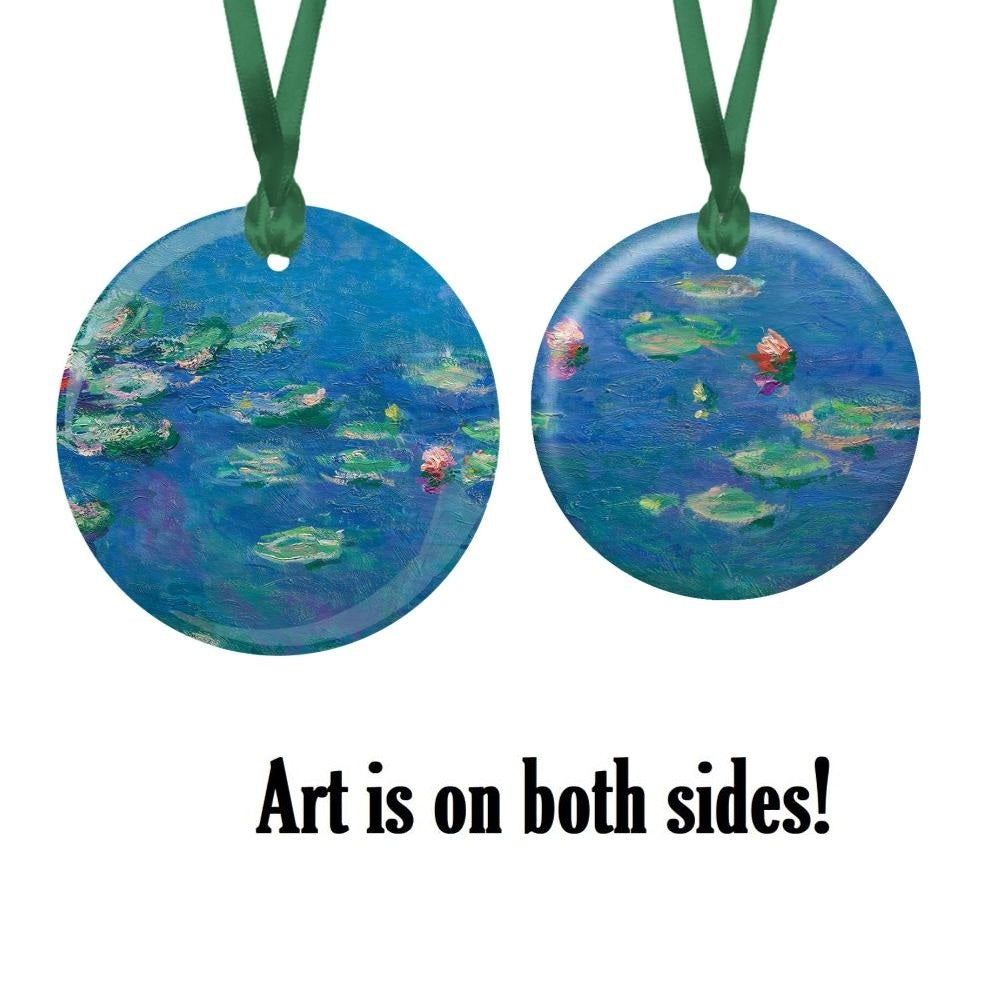 Monet Water Lilies Year-round Keepsake Ornament