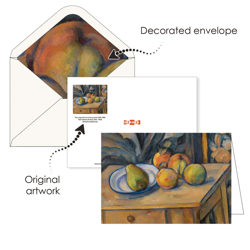 Barnes/Cézanne - Boxed Blank Note Cards – Set of 16 in a Keepsake Gift Box