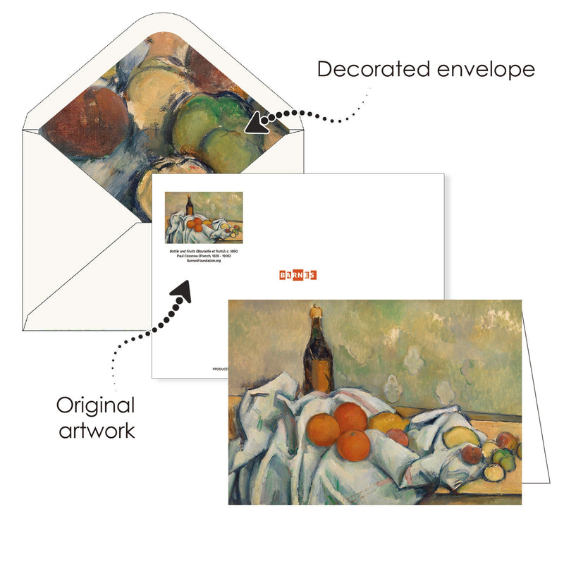 Barnes/Cézanne - Boxed Blank Note Cards – Set of 16 in a Keepsake Gift Box