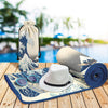 Hokusai The Great Wave Oversized Beach Towel - Microfiber, Quick-Dry