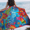 Laurel Burch Celestial Magic Oversized Beach Towel - Microfiber, Quick-Dry