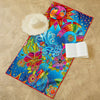 Laurel Burch Celestial Magic Oversized Beach Towel - Microfiber, Quick-Dry