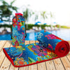 Laurel Burch Celestial Magic Oversized Beach Towel - Microfiber, Quick-Dry