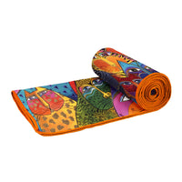 Laurel Burch Fantasticats Oversized Beach Towel - Microfiber, Quick-Dry