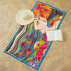 Laurel Burch Mikayla Oversized Beach Towel - Microfiber, Quick-Dry