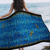 Tiffany Dragonfly Oversized Beach Towel - Microfiber, Quick-Dry
