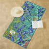 van Gogh Irises Oversized Microfiber Beach Towel – Lightweight, Quick-Dry