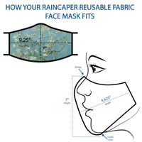 RainCaper Circle Dots Reusable Fabric Face Mask