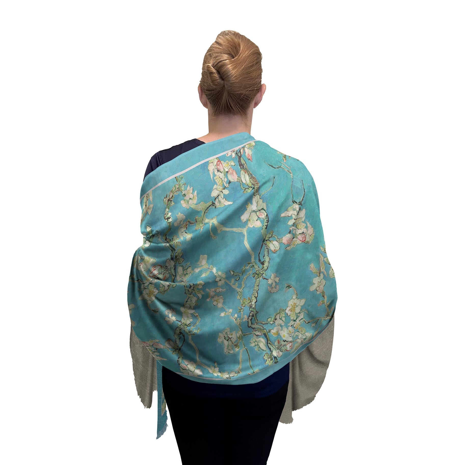 van Gogh Almond Blossom Shawl