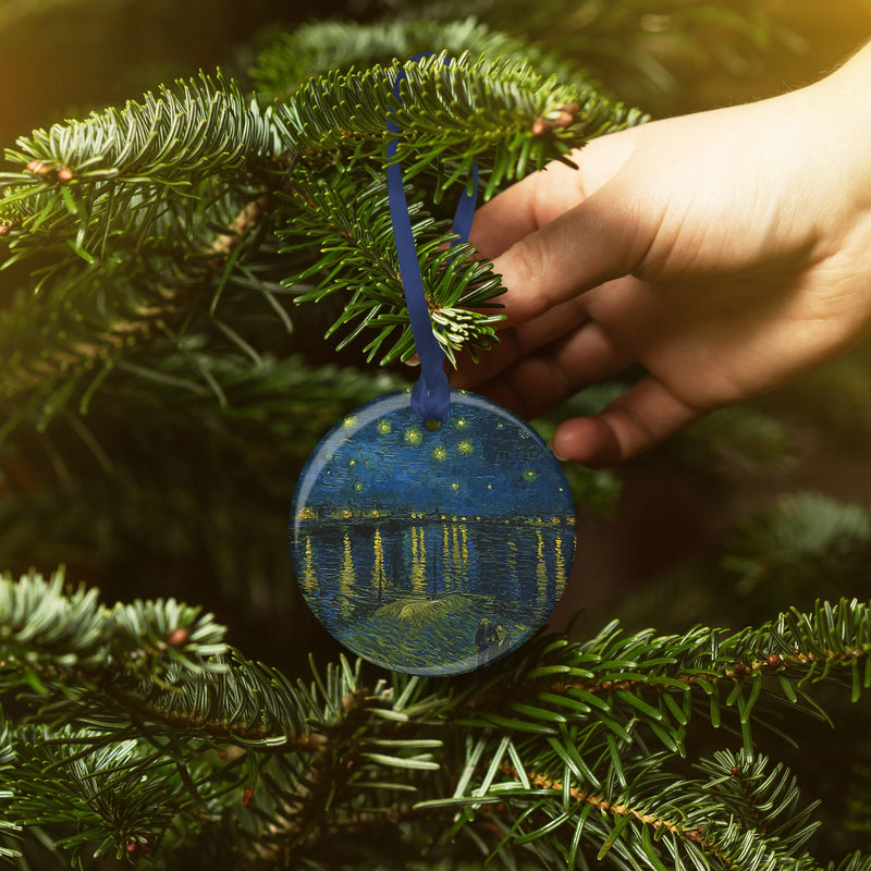 van Gogh Over the Rhone Year-round Keepsake Ornament