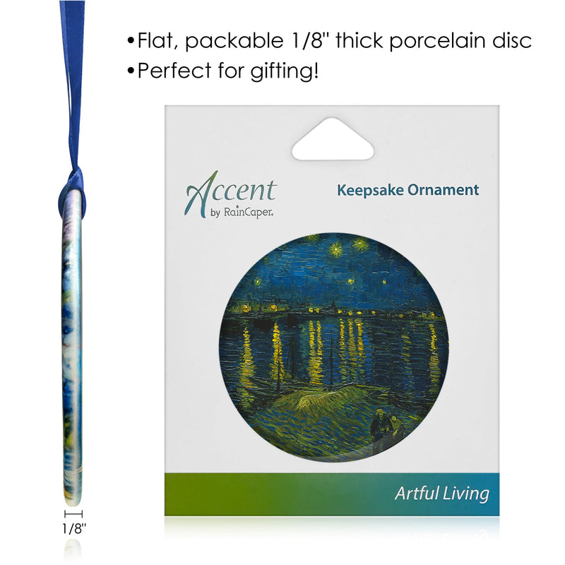 van Gogh Over the Rhone Year-round Keepsake Ornament