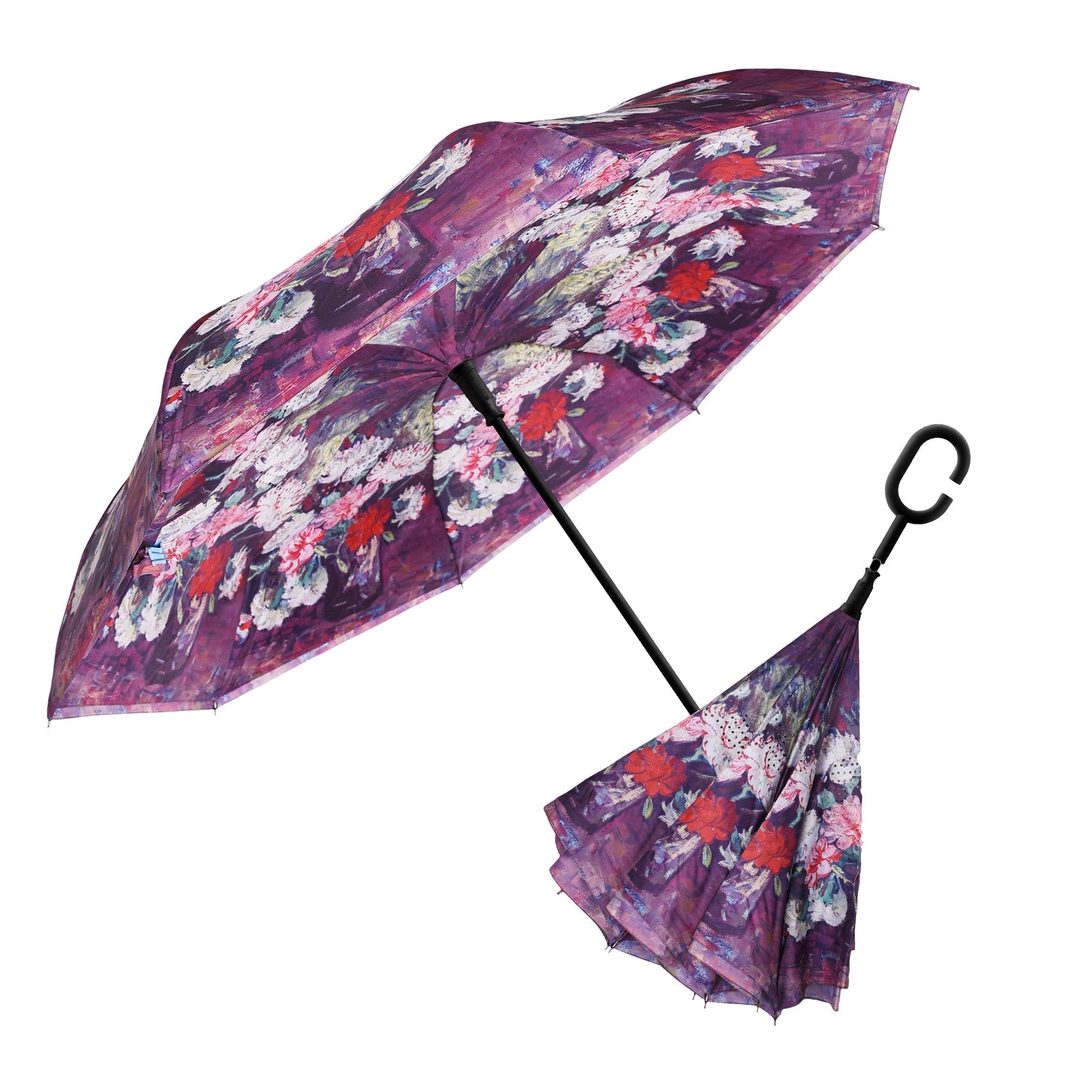 van Gogh Purple Carnations Umbrella